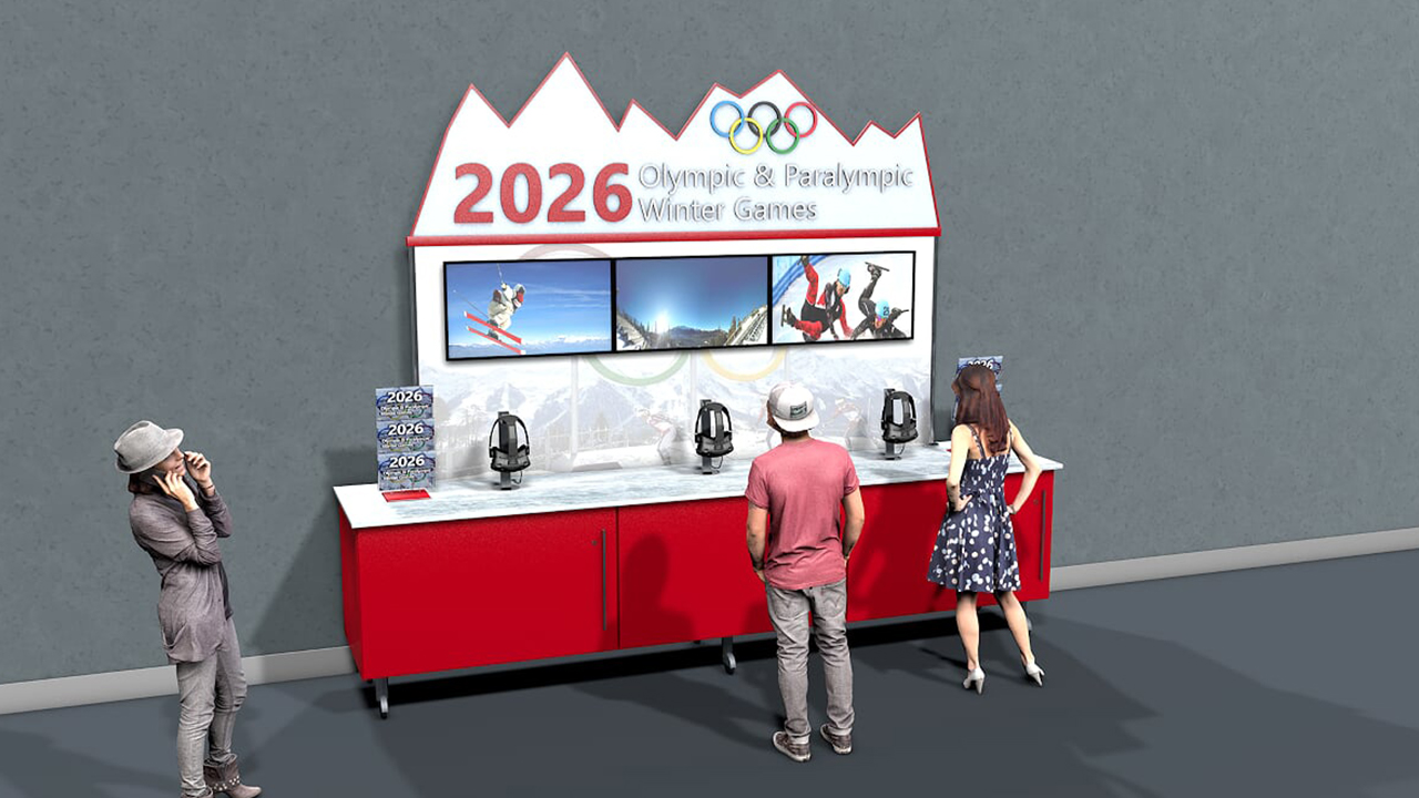 Olympic VR Experience Kiosk